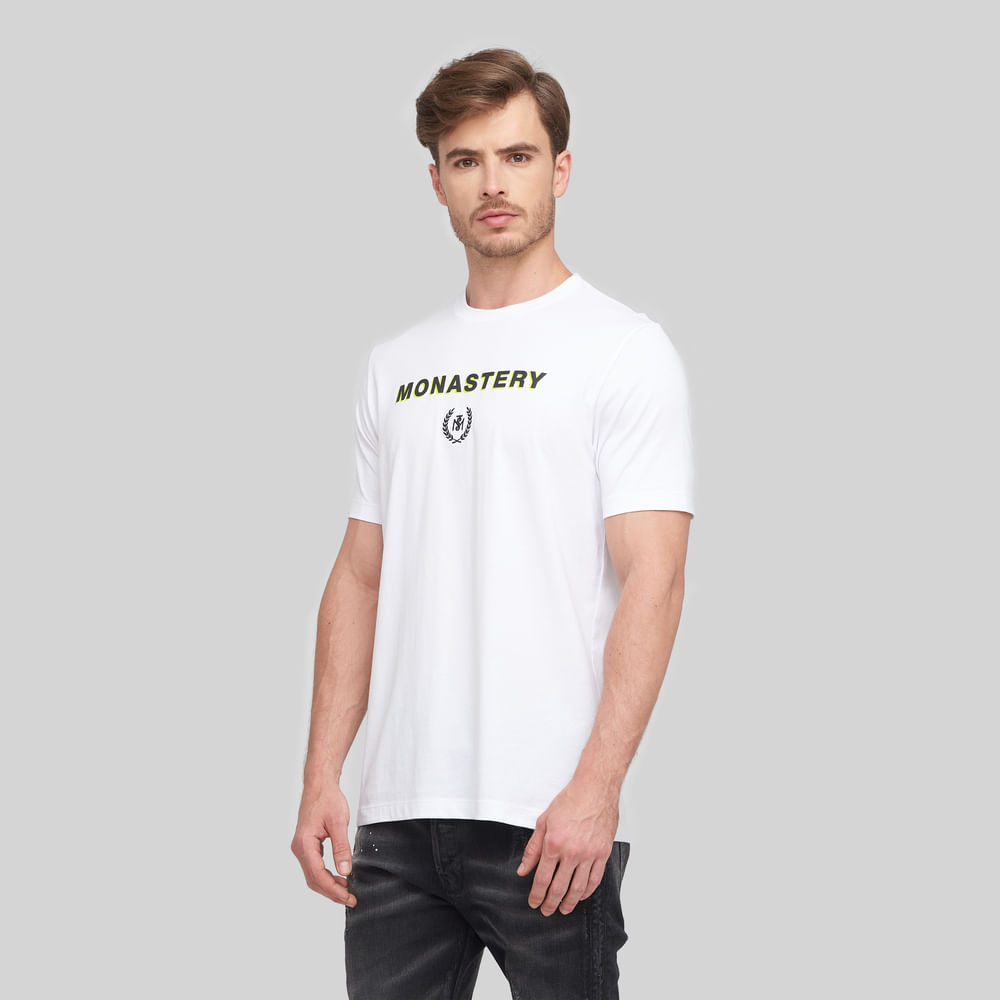 camiseta de hombre manga corta termal blanca merceria montse