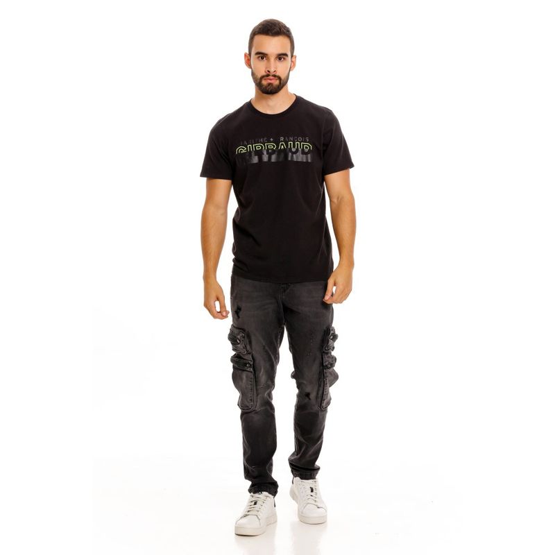 Camiseta-Manga-Corta-Para-Hombre-Lefrancois-Girbaud