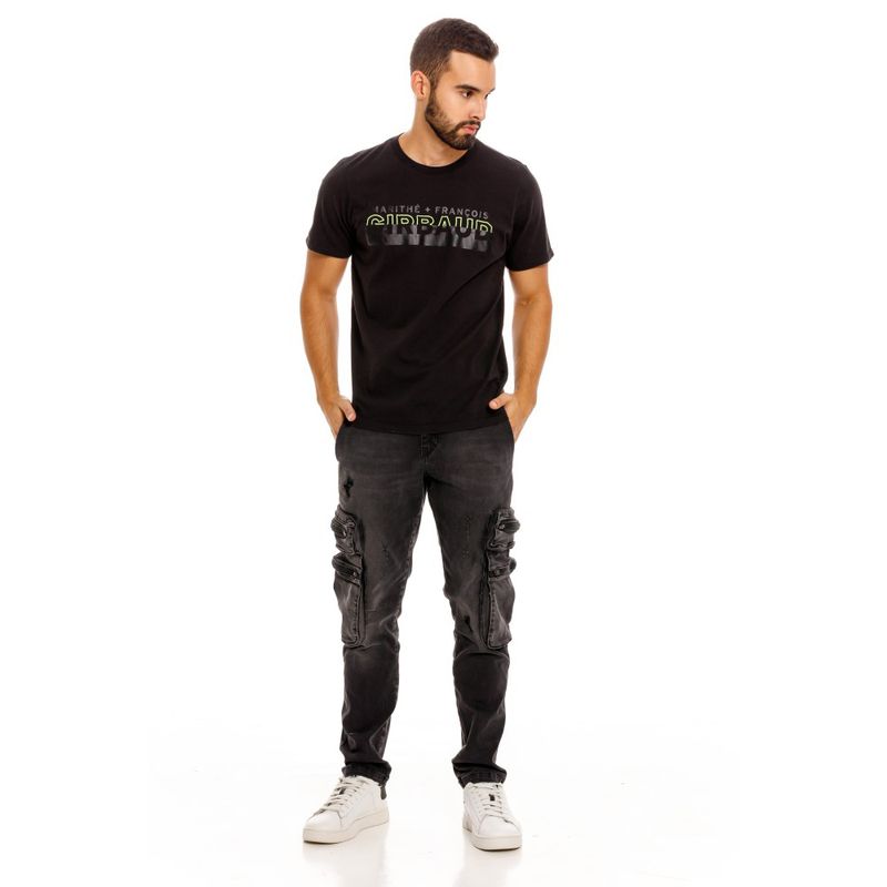 Camiseta-Manga-Corta-Para-Hombre-Lefrancois-Girbaud