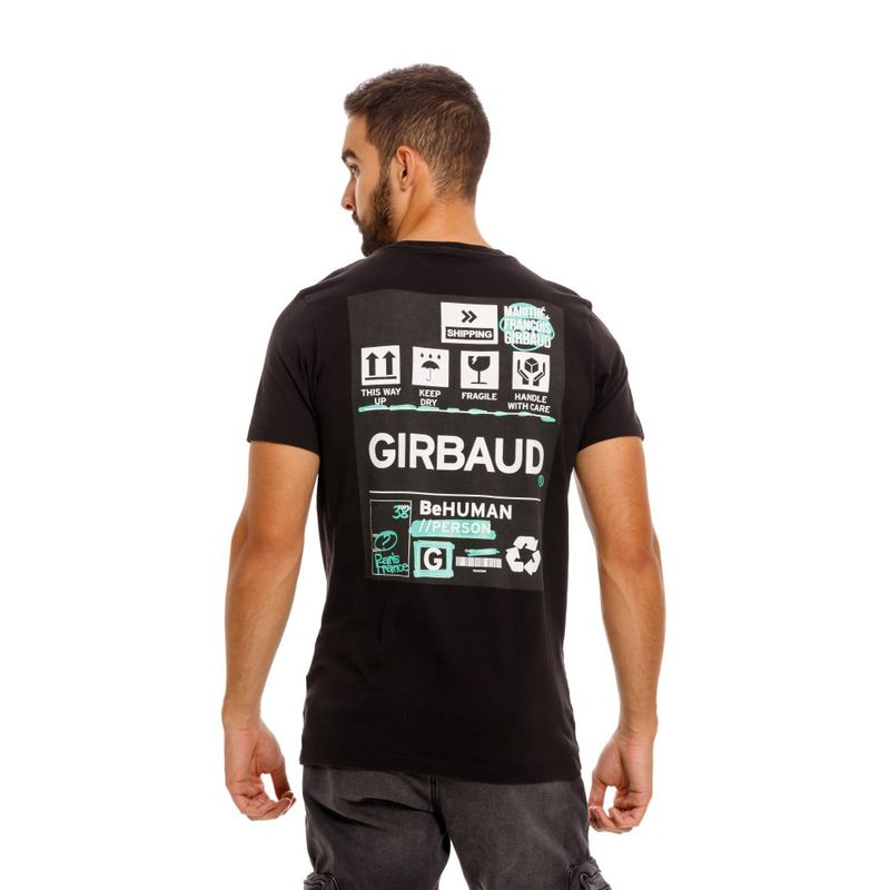 Camiseta-Manga-Corta-Para-Hombre-Lefrancois-Girbaud