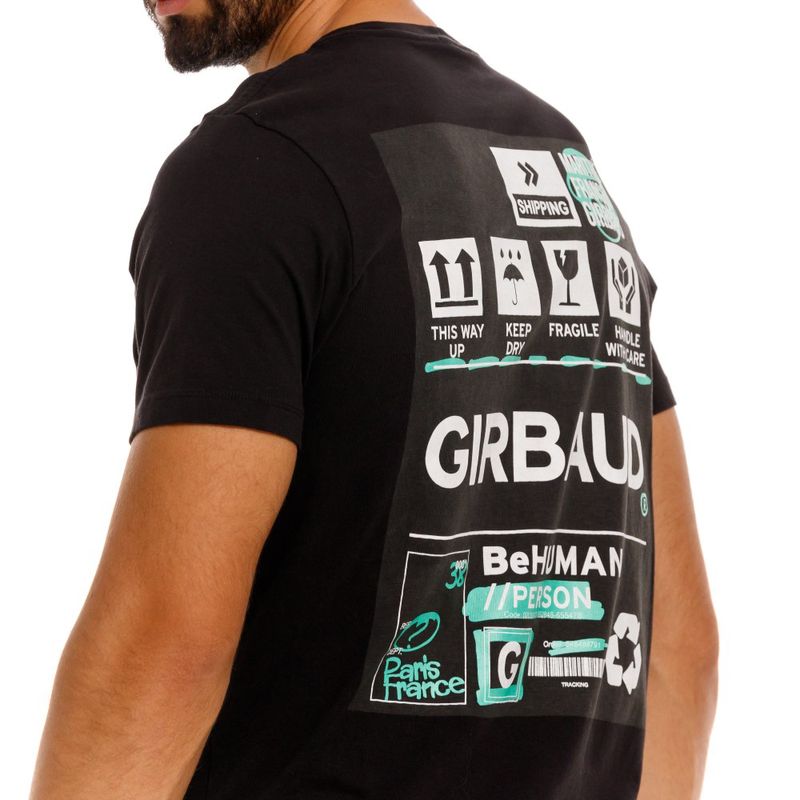 Camiseta-Manga-Corta-Para-Hombre-Lefrancois-Girbaud