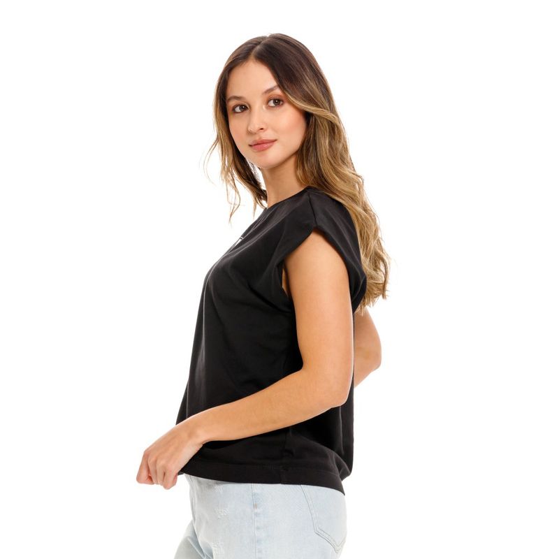 Camiseta-Manga-Sisa-Para-Mujer-Girbaud