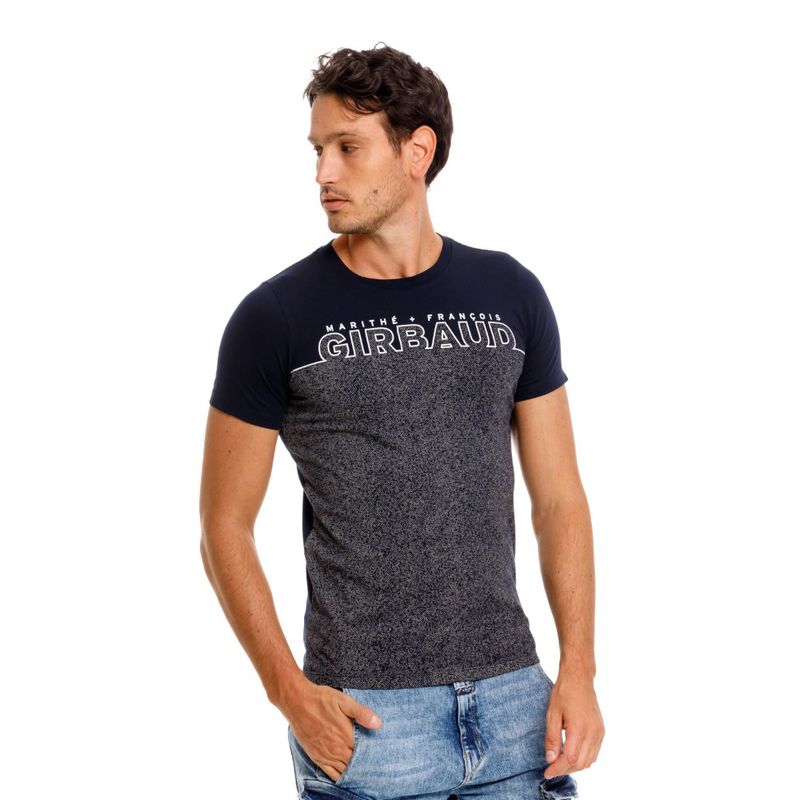 Camiseta-Manga-Corta-Para-Hombre-Le-Francois-Girbaud