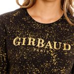 Camiseta-Manga-Corta-Para-Mujer-Girbaud