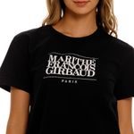 Camiseta-Manga-Corta-Para-Mujer-Le-Marithe-Girbaud