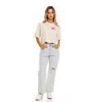 Camiseta-Manga-Corta-Para-Mujer-Lueur-Girbaud