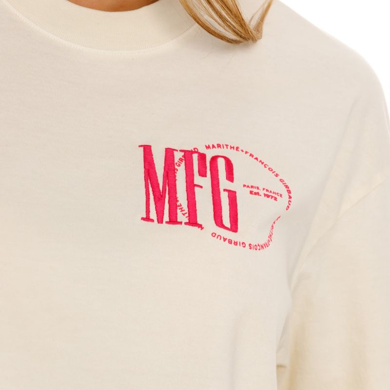 Camiseta-Manga-Corta-Para-Mujer-Lueur-Girbaud