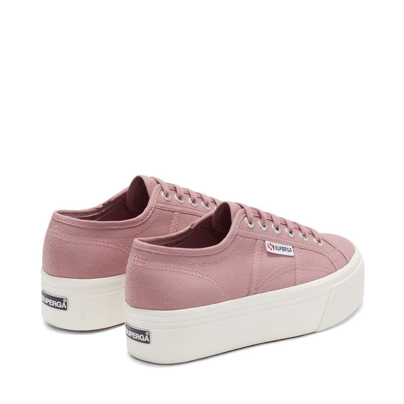 Tenis Plataforma Rosados 2790 Mujer Superga Pilatos