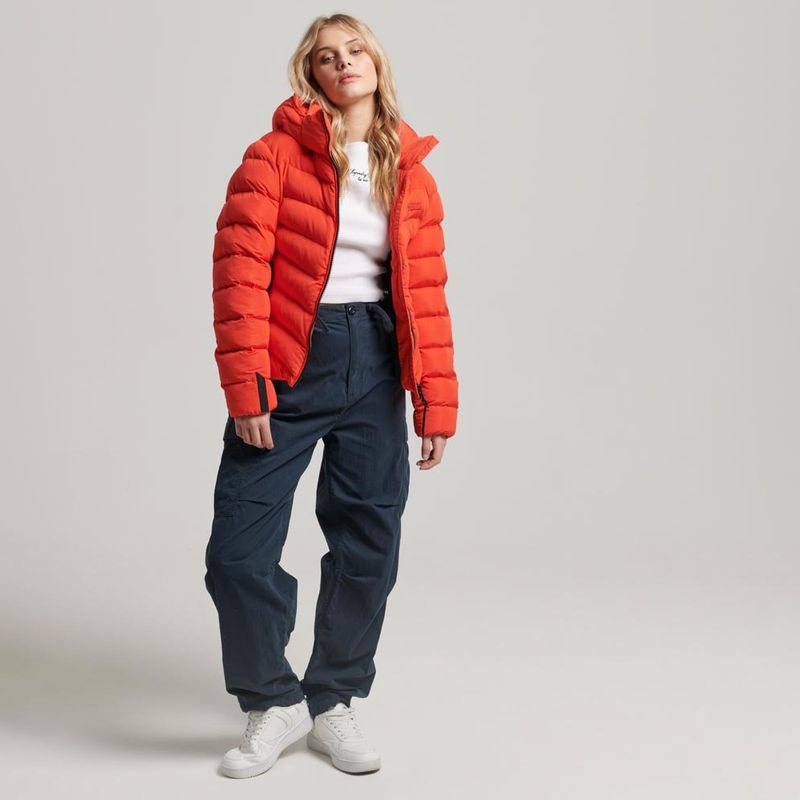Chaqueta-Padded-Para-Mujer-Hooded-Microfibre-Superdry