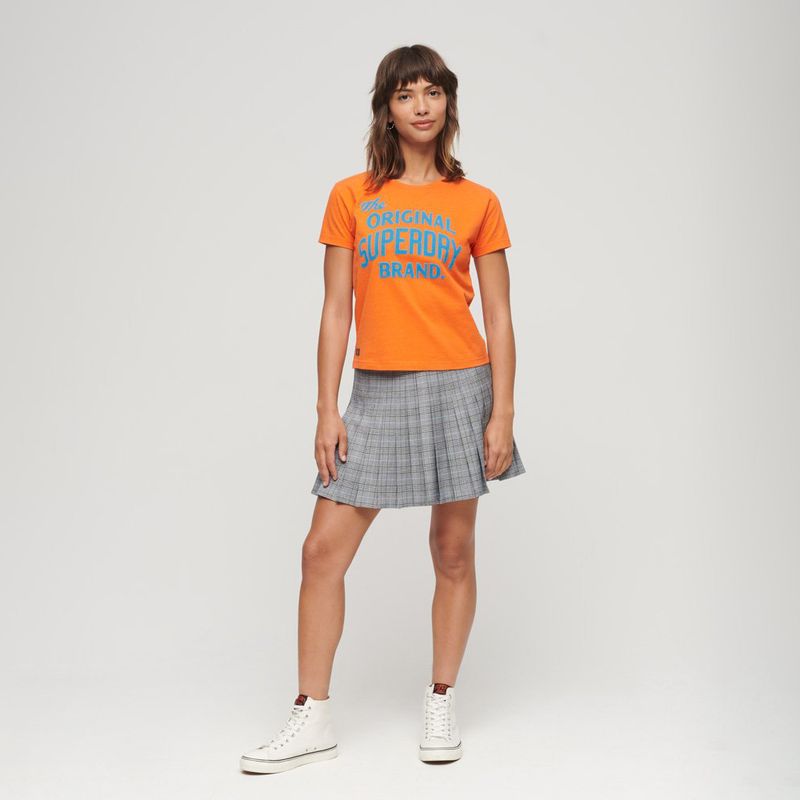 Camiseta-Manga-Corta-Graphic-Para-Mujer-Archive-Neon-Superdry