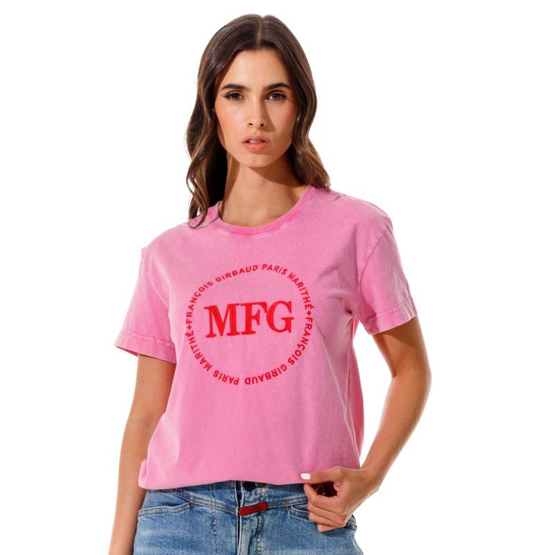 camiseta-manga-corta-para-mujer-le-marithe-girbaud
