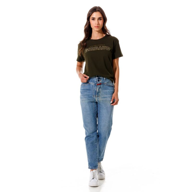camiseta-manga-corta-para-mujer-le-marithe-girbaud