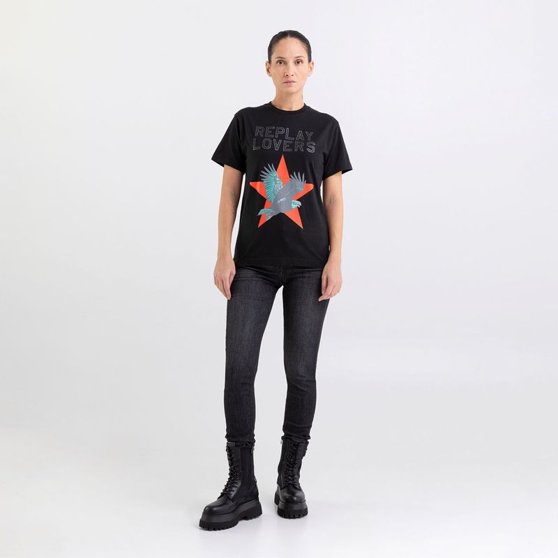 Camiseta-Para-Mujer-Replay