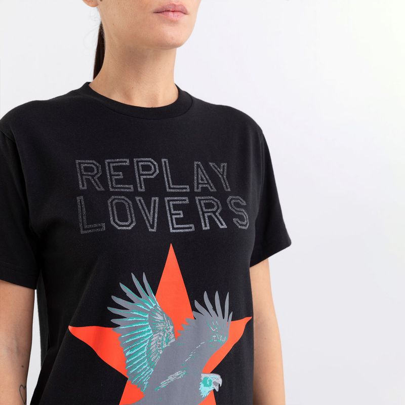 Camiseta-Para-Mujer-Replay