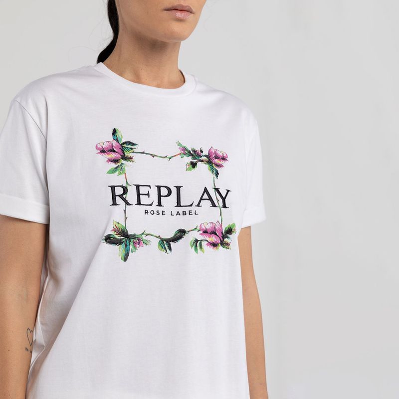 Camiseta-Para-Mujer-Replay