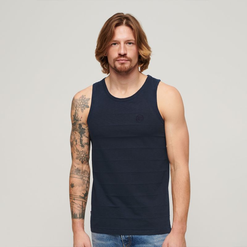 Camiseta-Para-Hombre-Vintage-Texture-Tank-Superdry