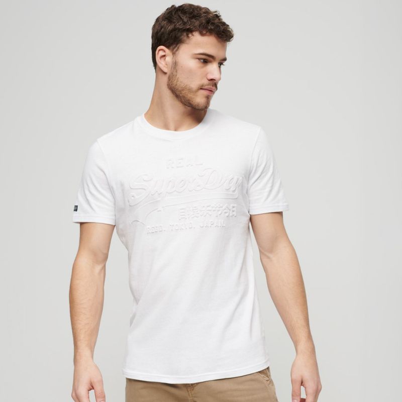 Camiseta Para Hombre Embossed Vl Superdry