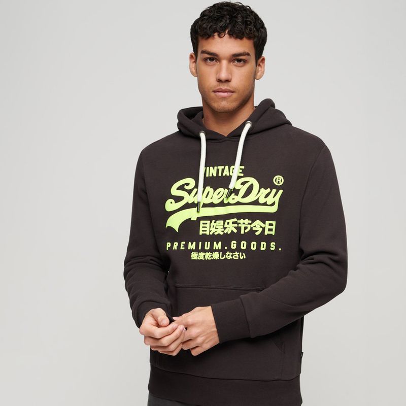 Buzo Cerrado Para Hombre Neon Vl Superdry BUZOS PILATOS Pilatos