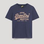 Camiseta-Para-Mujer-Metallic-Vl-Relaxed-Superdry