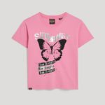 Camiseta-Para-Mujer-Lo-Fi-Rock-Fitted-Tee-Superdry