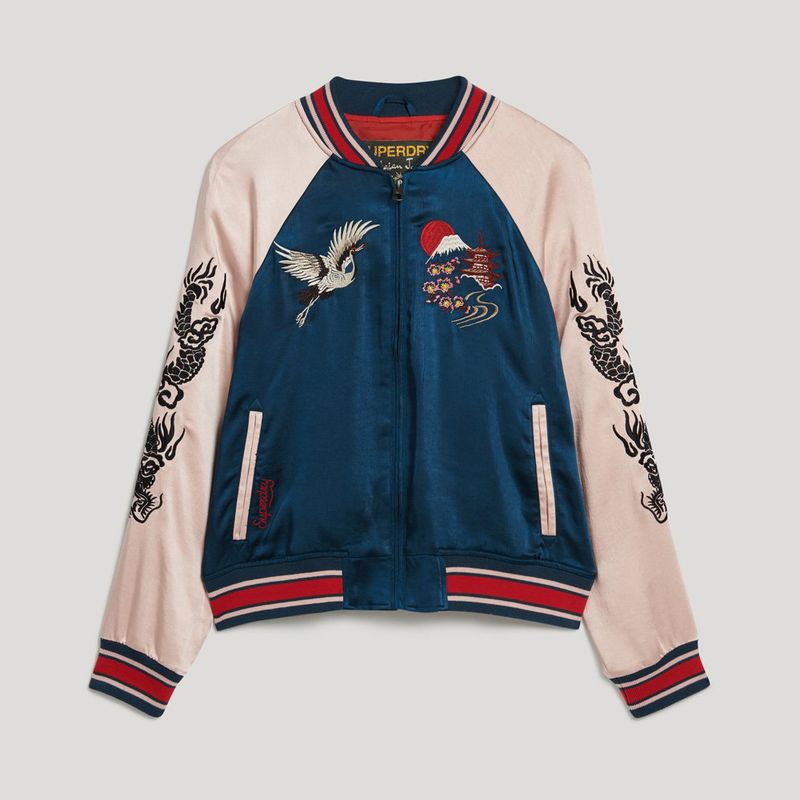 Chaqueta-Casual-Para-Mujer-Suikajan-Embroidered-Bomber-Superdry