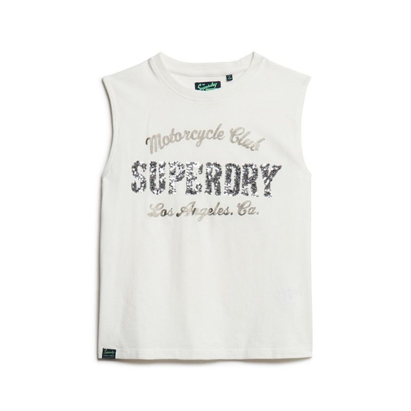 Camiseta-Para-Mujer-Embellish-Archive-Fitted-Tank-Superdry