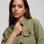 Chaqueta-Casual-Para-Mujer-Cotton-Belted-Safari-Superdry