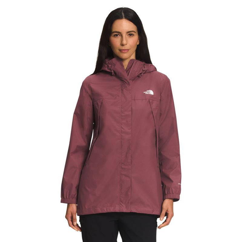 Chaqueta Antora Parka Impermeable Vinotinto Mujer The North Face