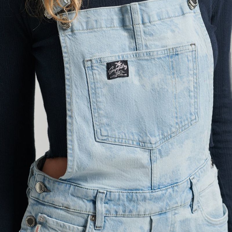 Enterizo-Largo-Para-Mujer-Vintage-Hot-Short-Dungaree-Superdry