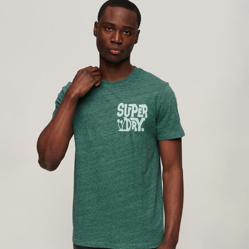Camiseta-Para-Hombre-Vintage-Travel-Sticker-Tee-Mw-Superdry