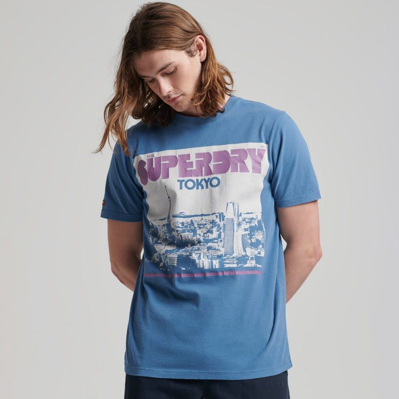 Camiseta-Para-Hombre-Vintage-Photographic-Tee-Superdry