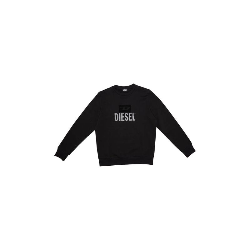 Buzo-Cerrado-Para-Hombre-S-Gir-Crewneck-Tone-On-Tone-Flock-Diesel