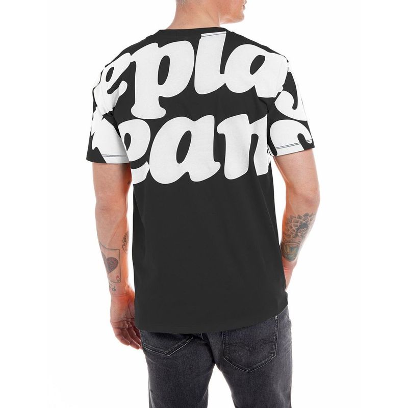 Camiseta-Manga-Corta-Para-Hombre-Replay