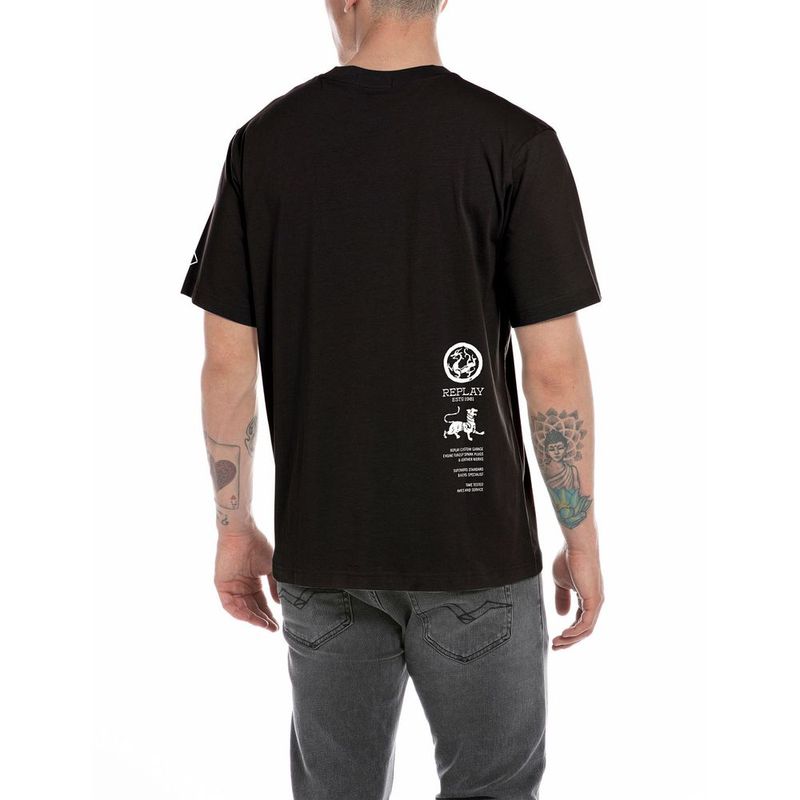 Camiseta-Manga-Corta-Para-Hombre-Replay