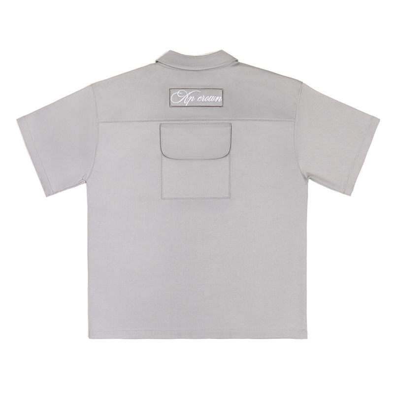 Camisa-Manga-Corta-Para-Hombre-Mighten-Ap-Crown