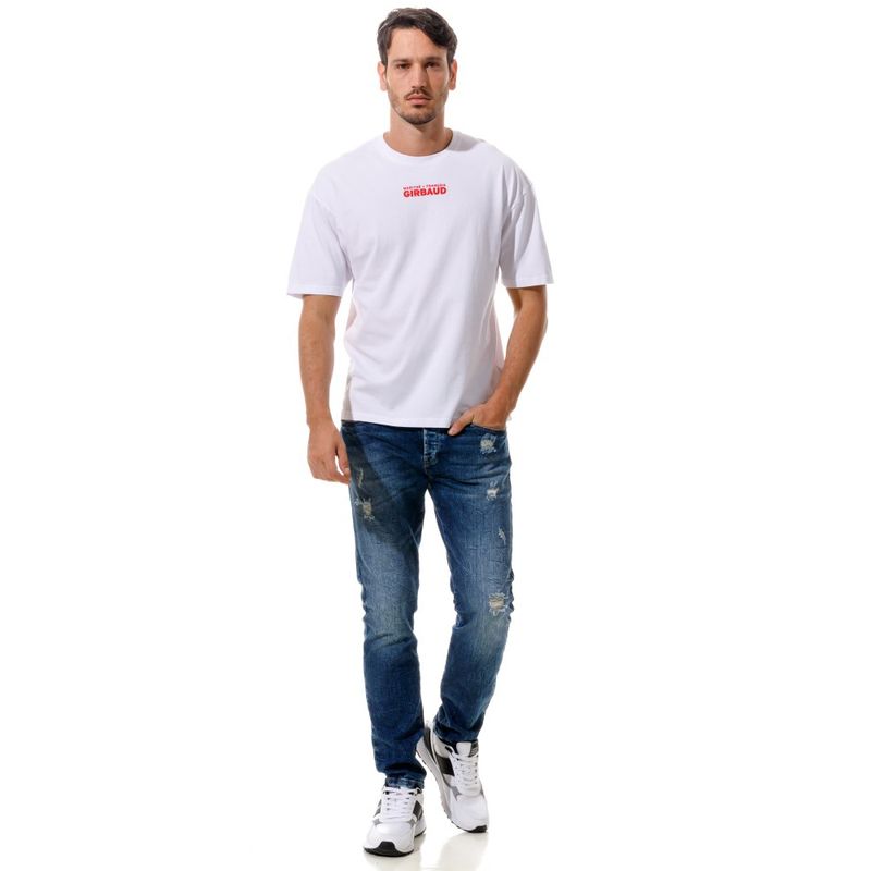 Camiseta-Manga-Corta-Para-Hombre-Le-Monarque-Girbaud