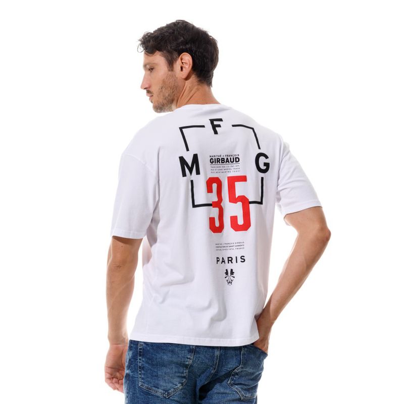 Camiseta-Manga-Corta-Para-Hombre-Le-Monarque-Girbaud
