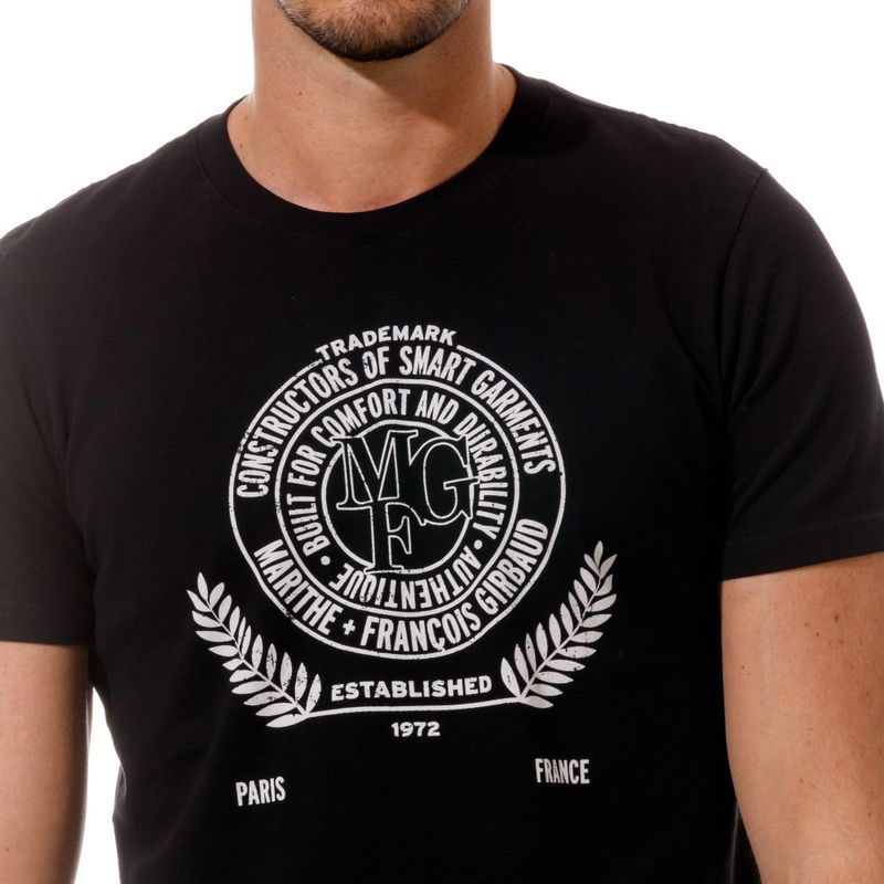 Camiseta-Manga-Corta-Para-Hombre-Le-Francois-Girbaud