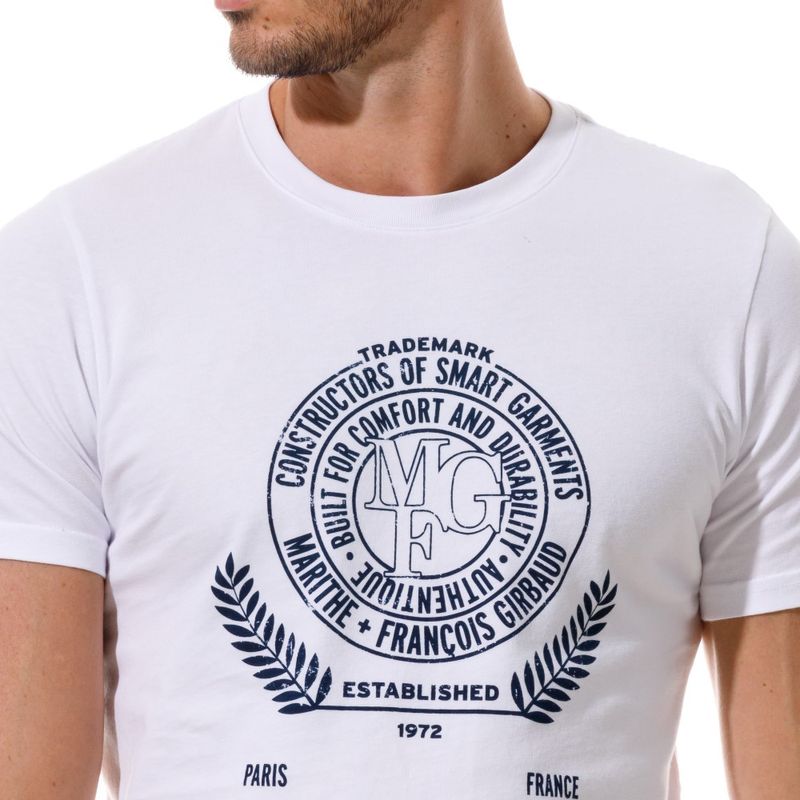 Camiseta-Manga-Corta-Para-Hombre-Le-Francois-Girbaud