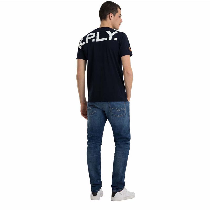 Camiseta-Manga-Corta-Para-Hombre-Replay