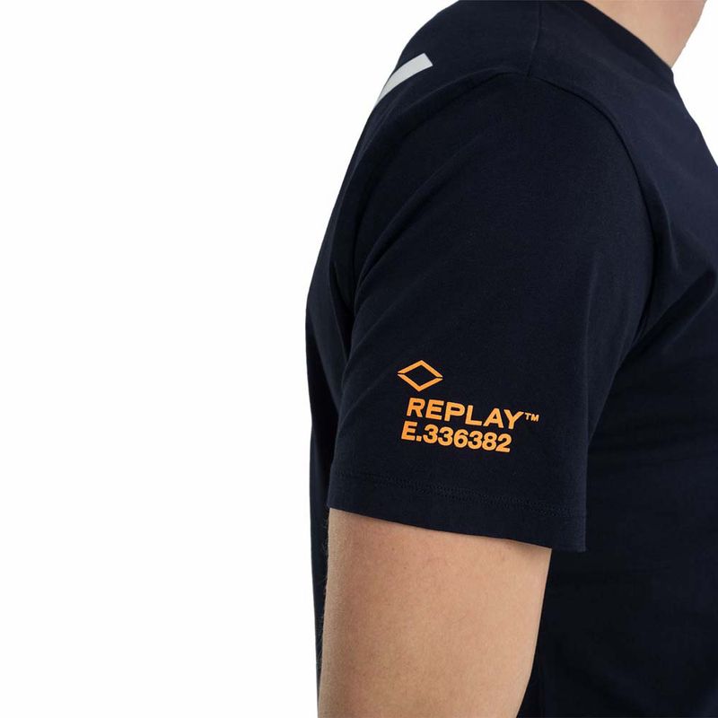Camiseta-Manga-Corta-Para-Hombre-Replay