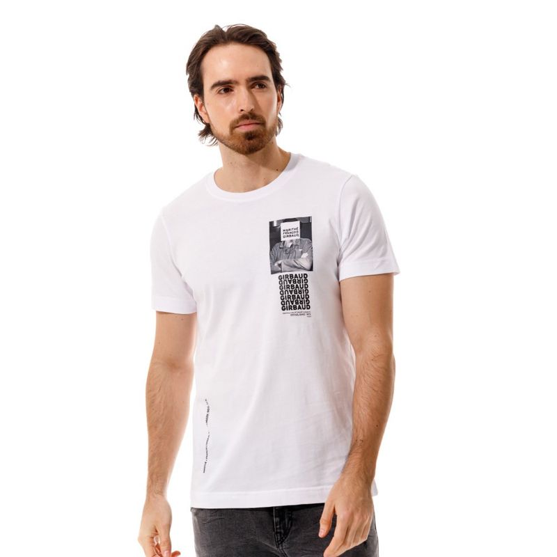 Camiseta-Manga-Corta-Para-Hombre-Le-Francois-Girbaud