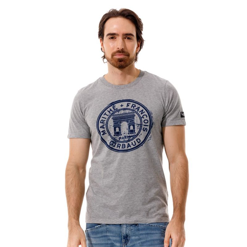 Camiseta-Manga-Corta-Para-Hombre-Le-Monarque-Girbaud
