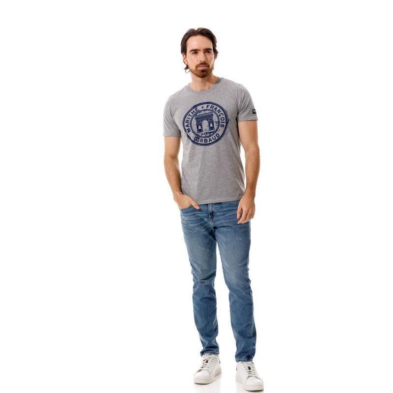 Camiseta-Manga-Corta-Para-Hombre-Le-Monarque-Girbaud