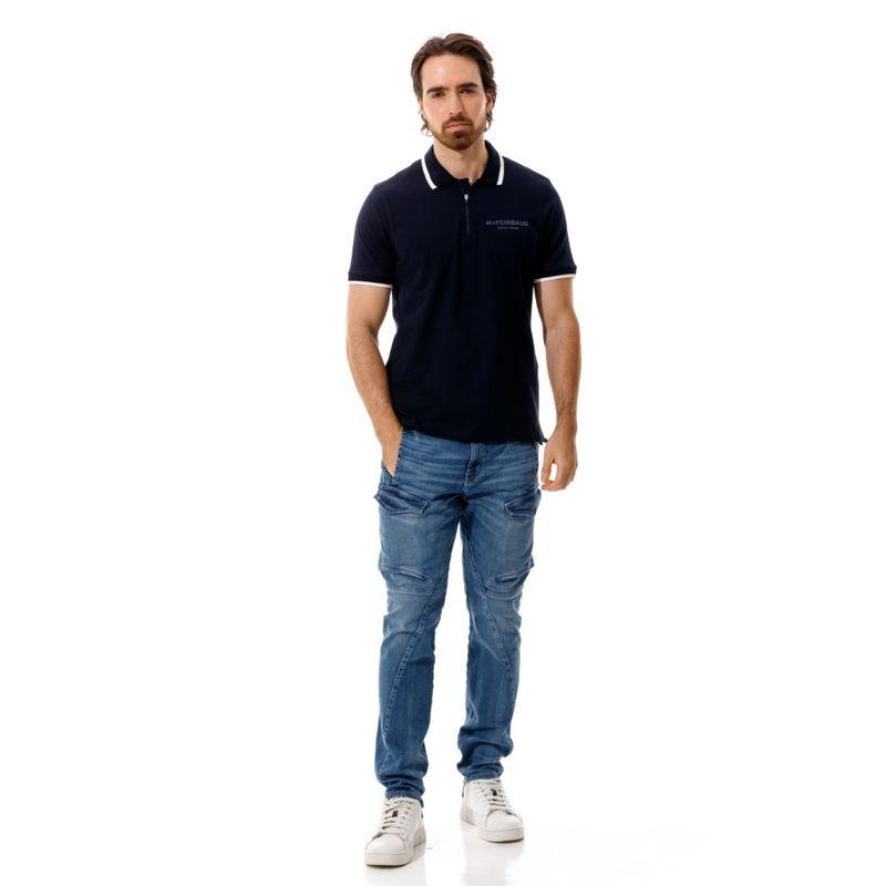 Polo-Manga-Cortapara-Hombre-Zip-Zop-Girbaud