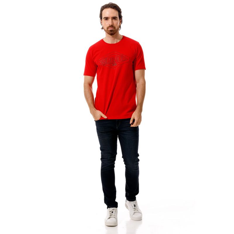 Camiseta-Manga-Corta-Para-Hombre-Lunivers-Girbaud
