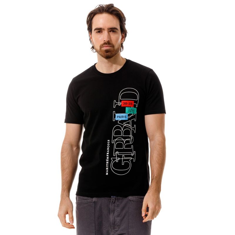 Camiseta-Manga-Corta-Para-Hombre-Le-Francois-Girbaud