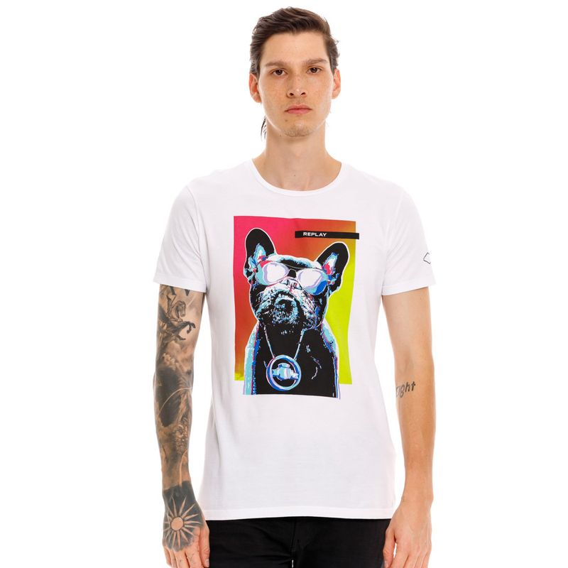 Camiseta-Manga-Corta-Para-Hombre-