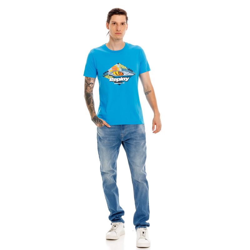 Camiseta-Manga-Corta-Para-Hombre-
