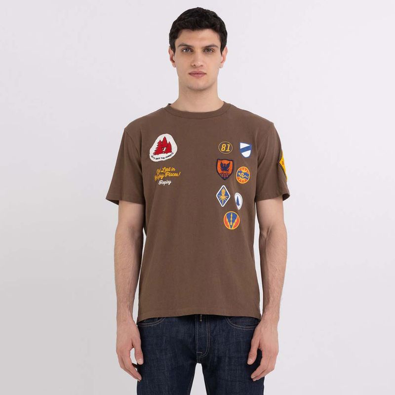 Camiseta-Manga-Corta-Para-Hombre-